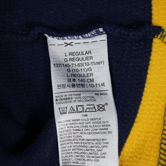 GAP 1969 Kids Long Sleeve Top Boys Size Large - Picture 6 of 9